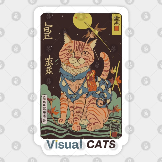 Visual Cats Sticker by Hi Project